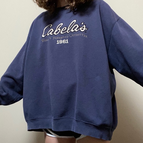 cabelas crew neck sweatshirt